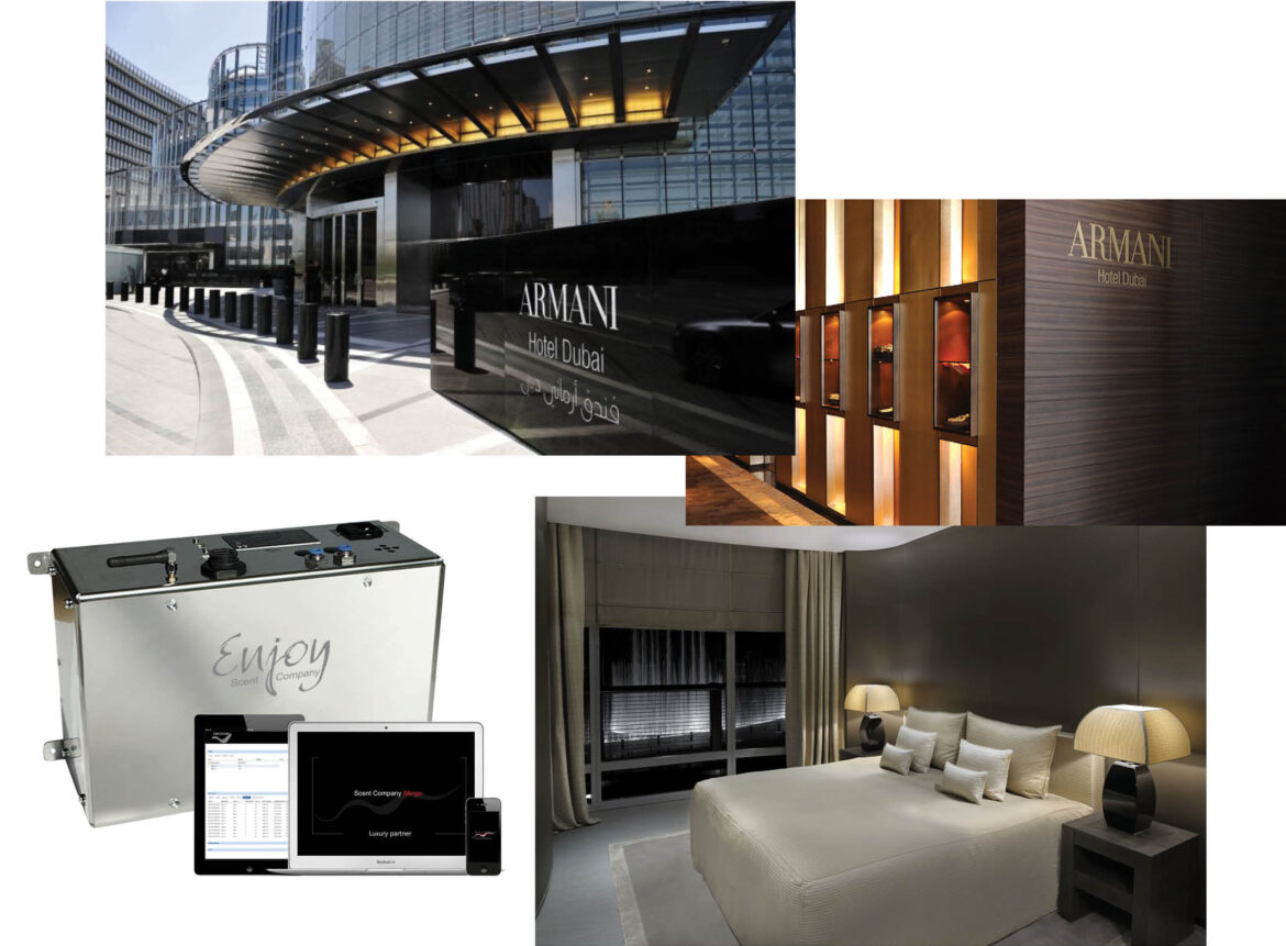 armani hotel dubai olfactive branding scent marketing